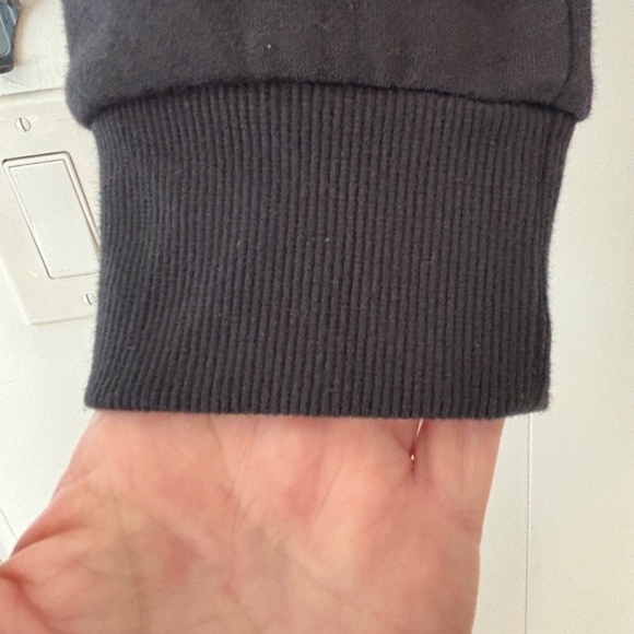 Kappa Logo Catto regular fit crop hoodie NWT black white and grey size M - Picture 8 of 14